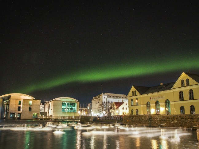 Northern Lights in Reykjavik